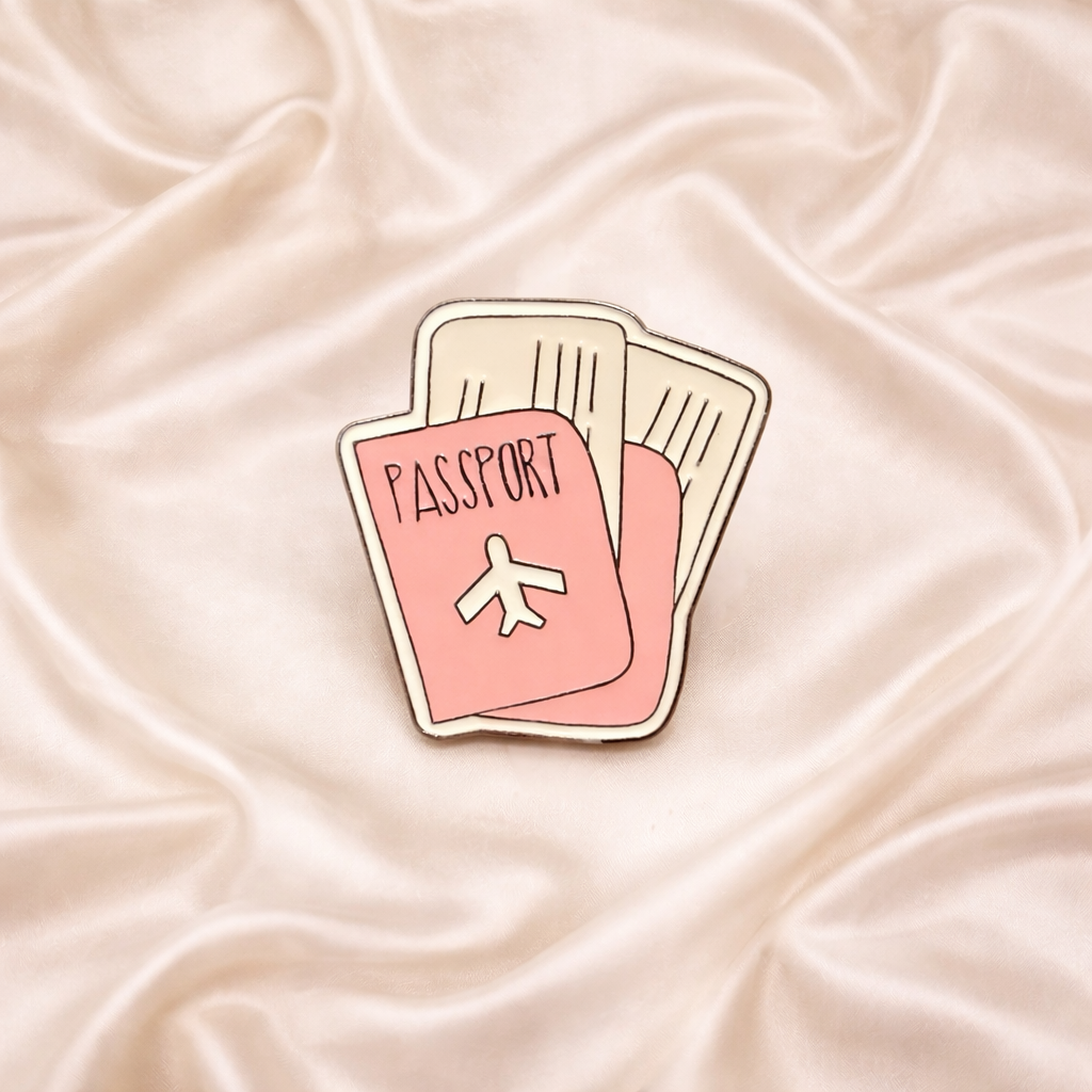 Pink Passport Sticker
