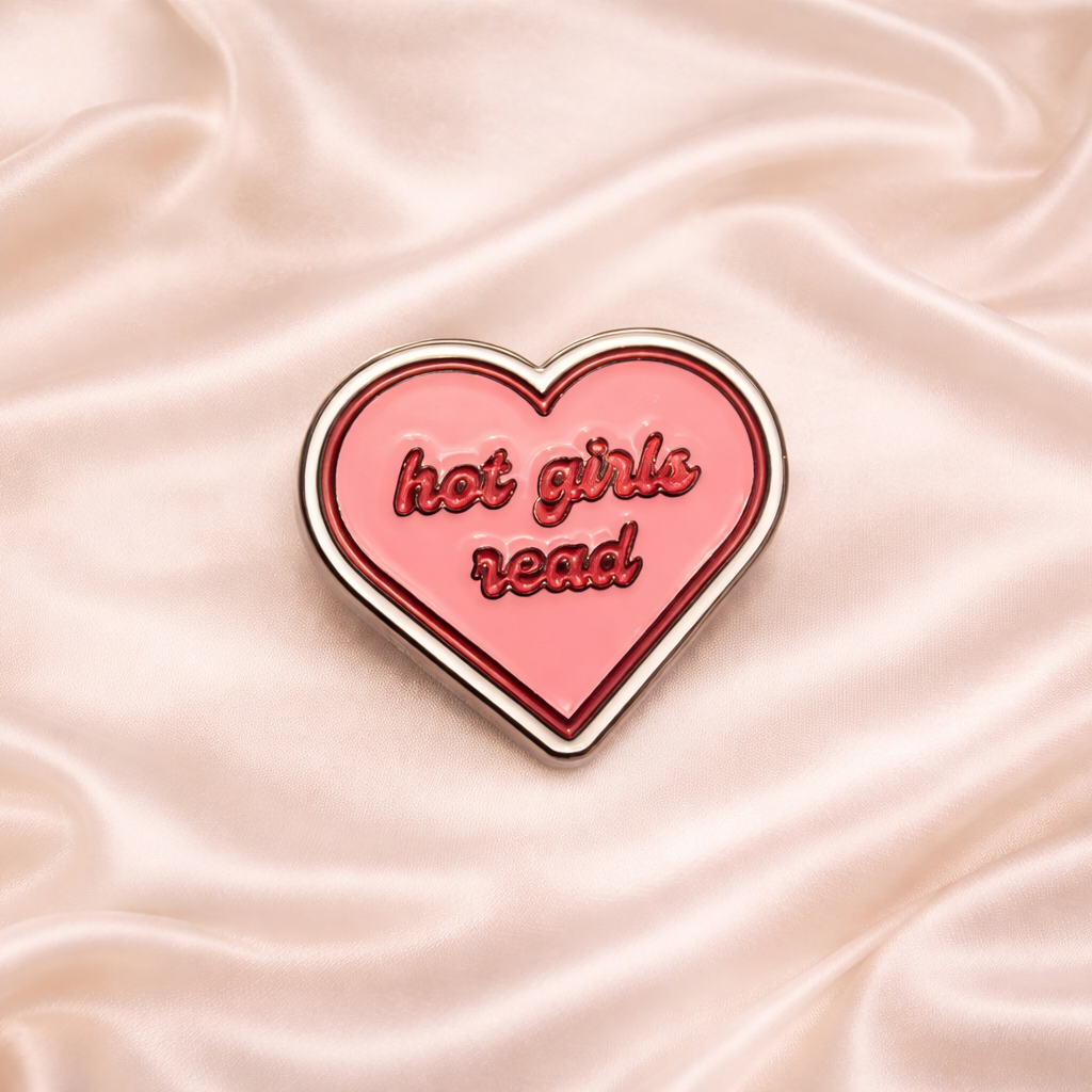 ‘Hot girls read’ Sticker