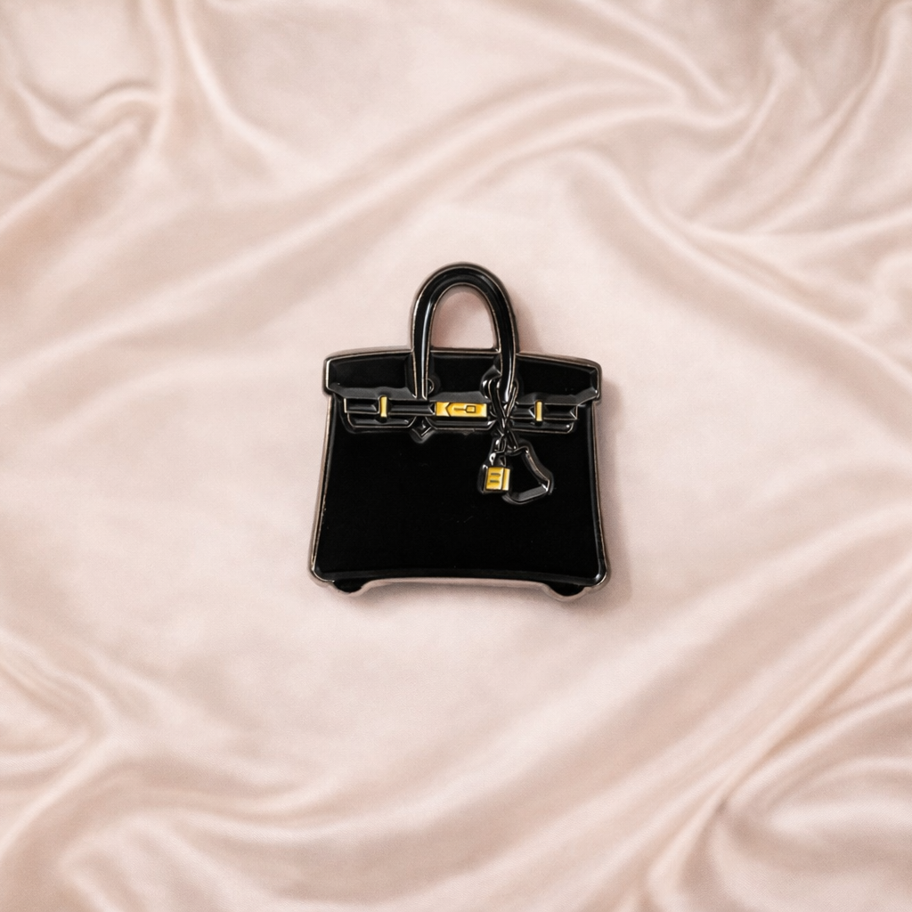 Black Birkin Bag Sticker