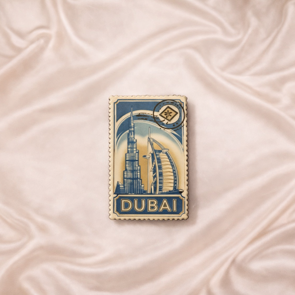 Dubai Stamp Sticker