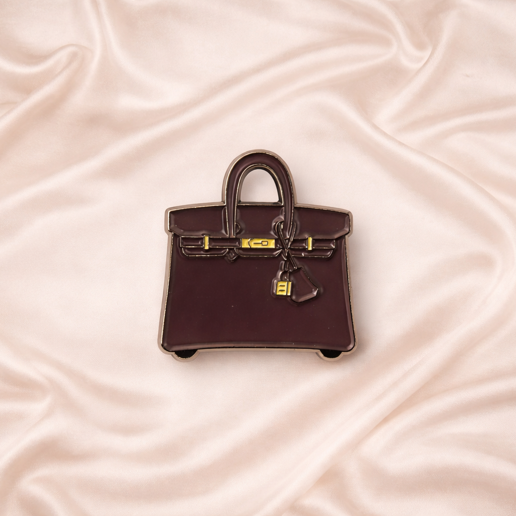 Burgundy Birkin Bag Sticker
