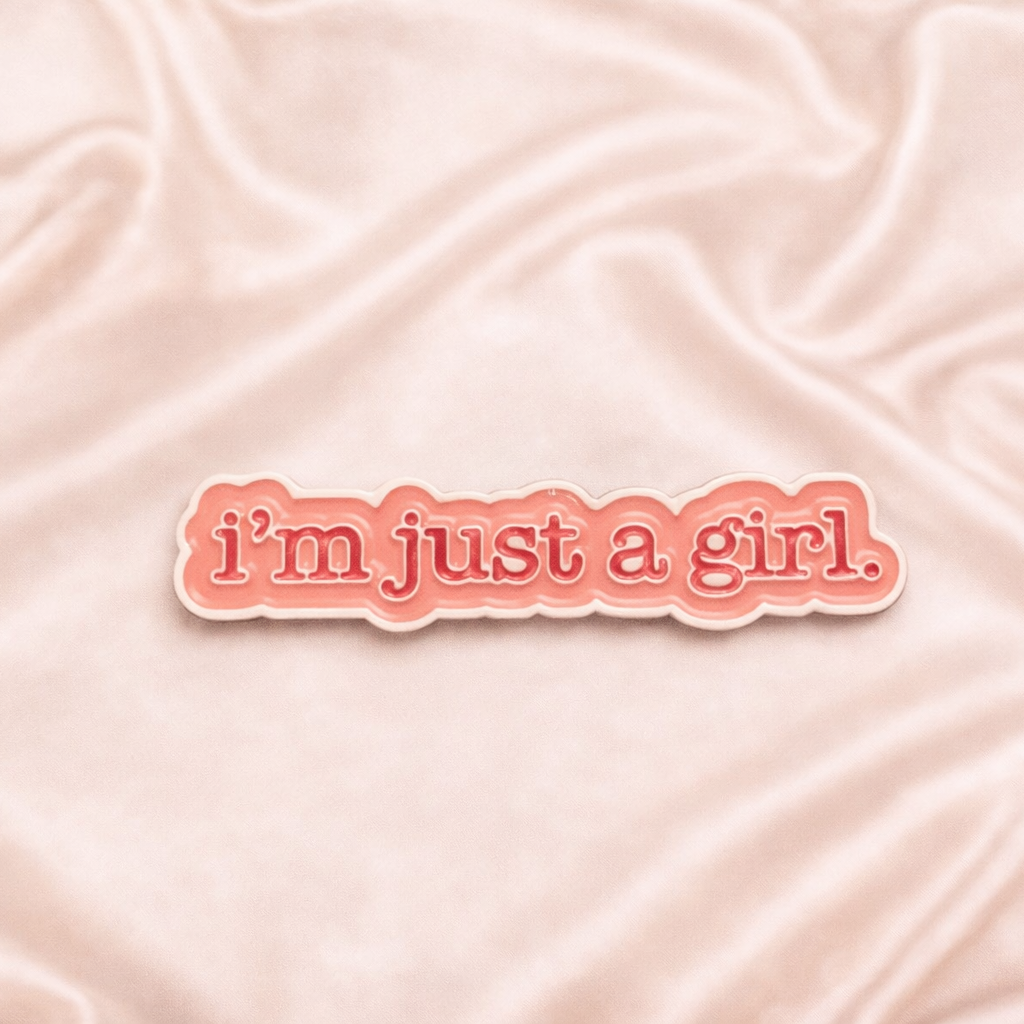 ‘I’m just a girl’ Sticker