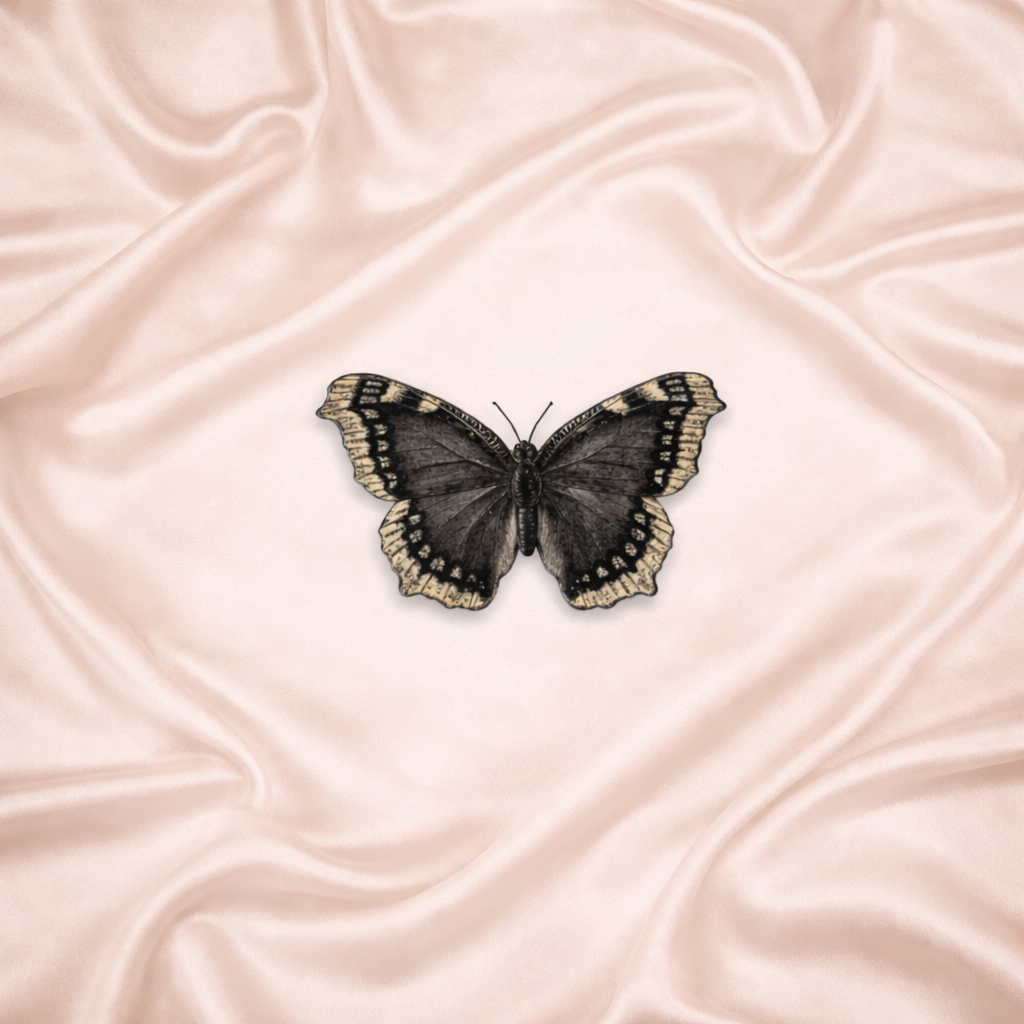 Midnight Butterfly Sticker