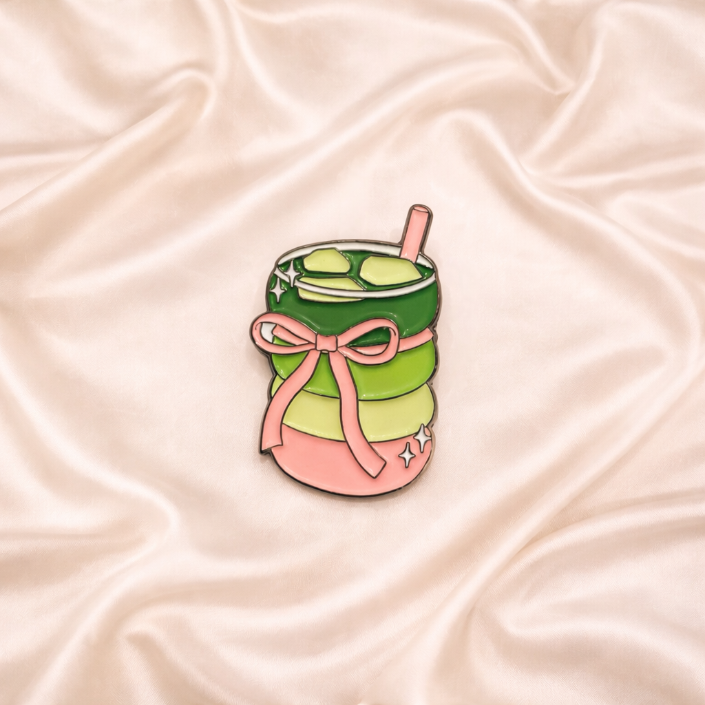Matcha Ribbon Sticker
