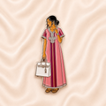 Modest Model Sticker