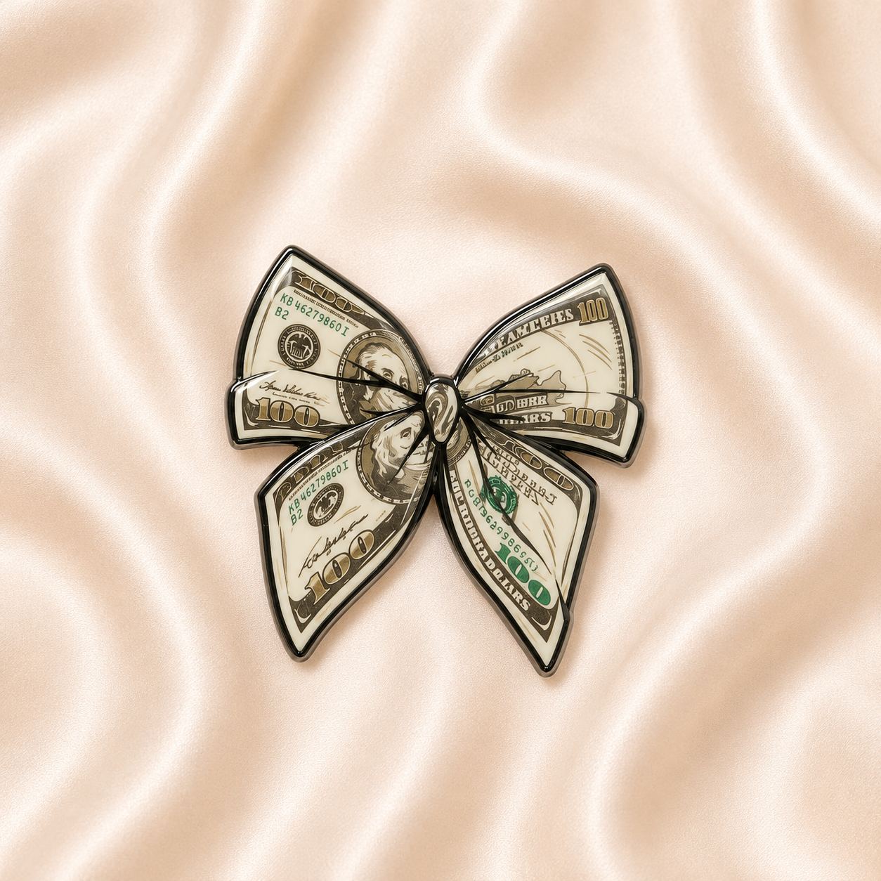 Money Bow Sticker