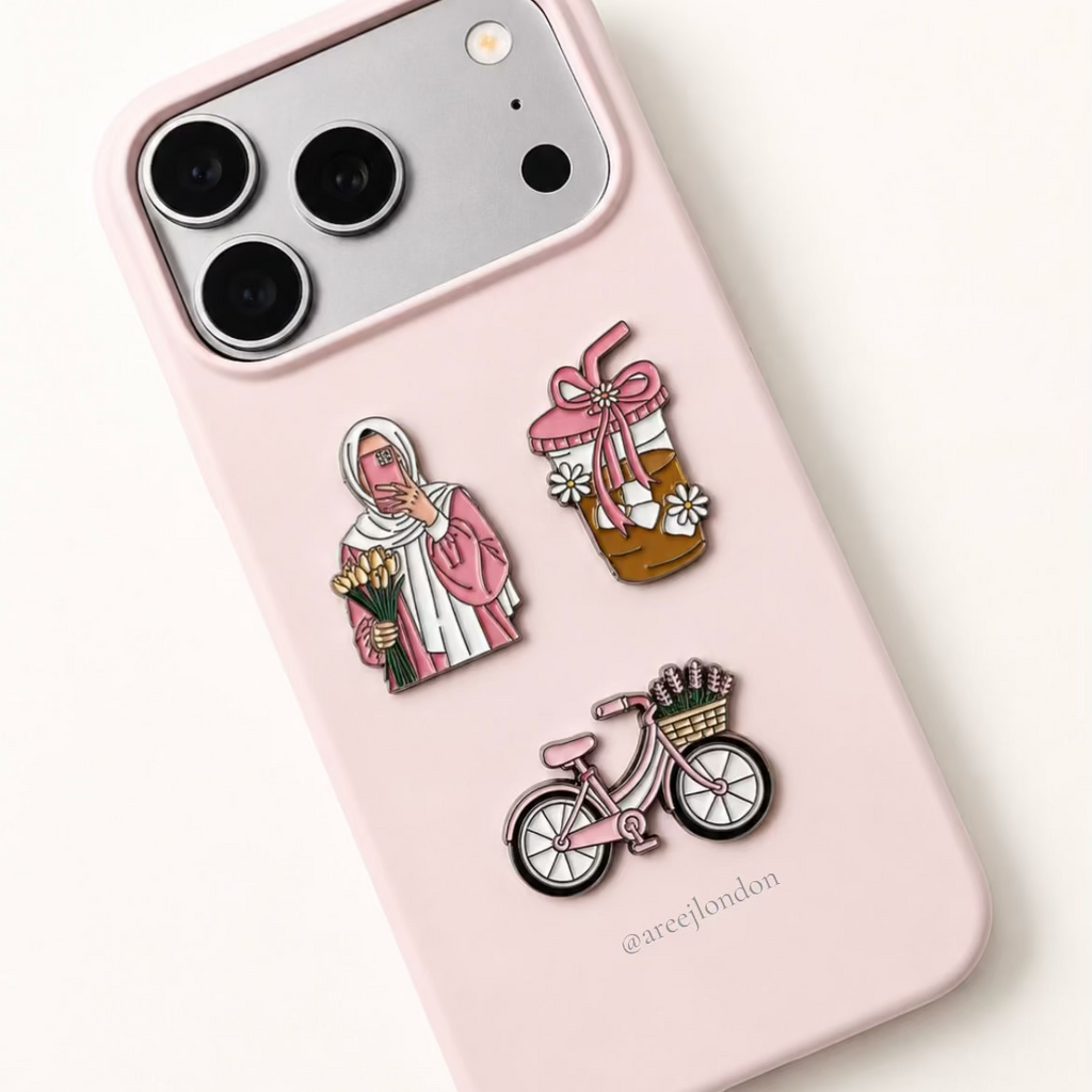 Blossom Iced Coffee Sticker